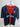Forsiden af PSG Hjemme 2007/08 L trøjen med det ikoniske vertikale røde bånd og Fly Emirates sponsorat.