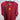Forsiden af en rødstribet Manchester United træningstrøje 2004/05 XL med klublogo og Nike-swoosh.